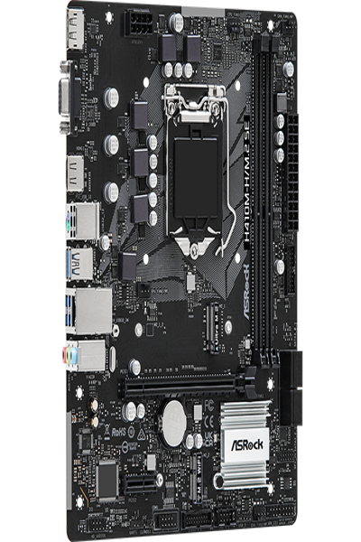ASRock H410M-H/M.2 SE Micro-ATX LGA1200 sokkel Intel H370 - H410M-H/M.2 SE