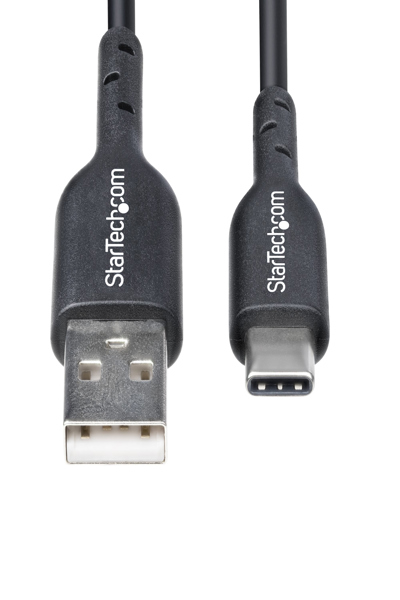 StarTech.com 1m USB-A till USB-C laddningskabel - USB2AC1MNC