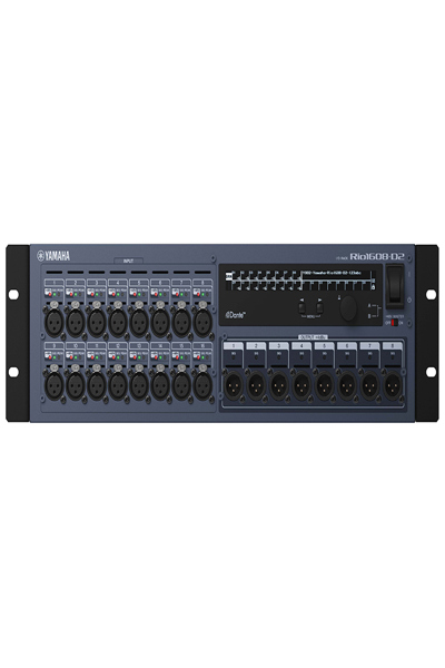 Unité de rack d'entrées/sorties Yamaha RIO1608-D2 Dante 16 entrées/8 sorties