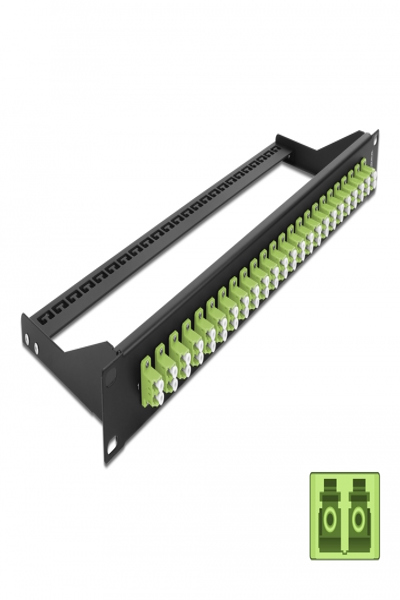 Delock Patch panel - rack mountable - 43391