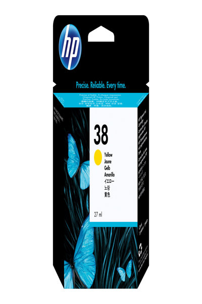HP 38 Pigment-based Ink: Standard Yield, 8000 Pages - C9417A