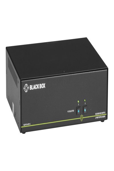 Black Box Secure KVM Switch 2-ports DP USB - SS2P-SH-DP-U