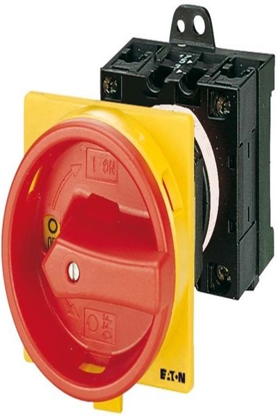 Interrupteur principal EATON 043619 T0-2-1/V/SVB 20A 3 pôles fonction E-STOP