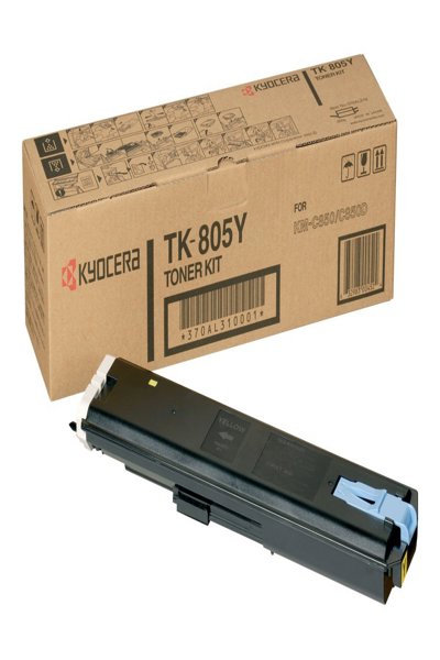 Kyocera TK 805Y - Toner Cartridge Original - Yellow - 10,000 pages