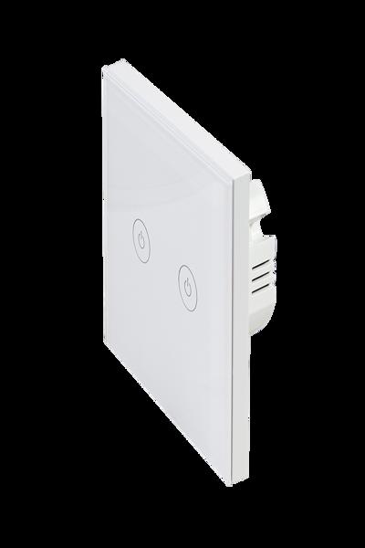 LogiLink Smart Home Wi-Fi 2-Gang Wall Switch - SH0125