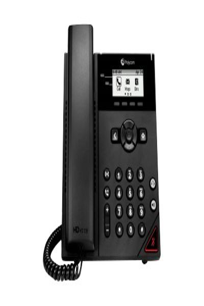 Poly 150 - IP-telefon - Svart - Kablet håndsett - In-band - 2 linjer - Digital - 2200-48810-025
