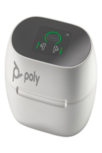 Poly Touchscreen Lade Etui weiÃƒÅ¸ Voyager Free 60+ UC USB-C - Headset