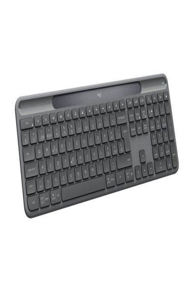 Logitech Slim Solar+ for Business - Graphite - CH - Keyboard - QWERTZ - 920-013772