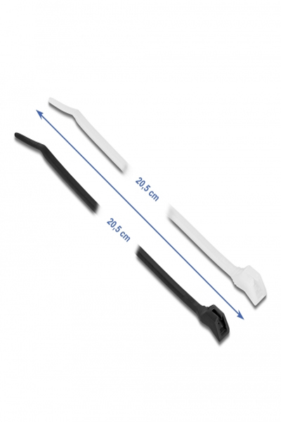 Delock Cable tie - with flat head - 19471