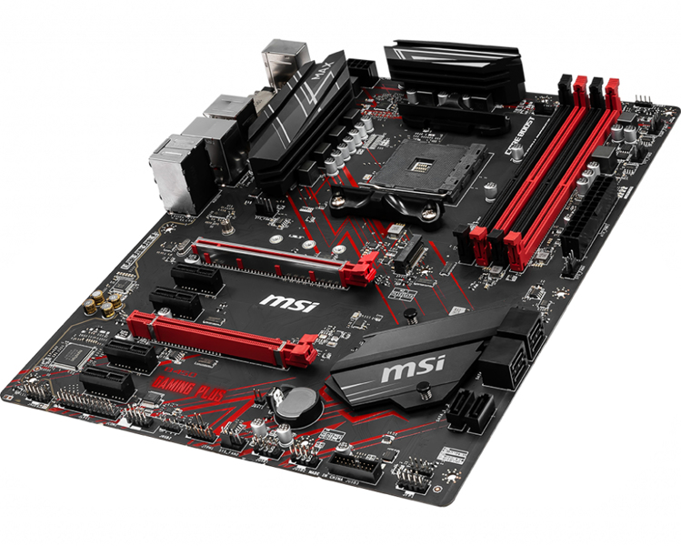 MSI B450 GAMING PLUS MAX - Motherboard - ATX - 7B86-016R