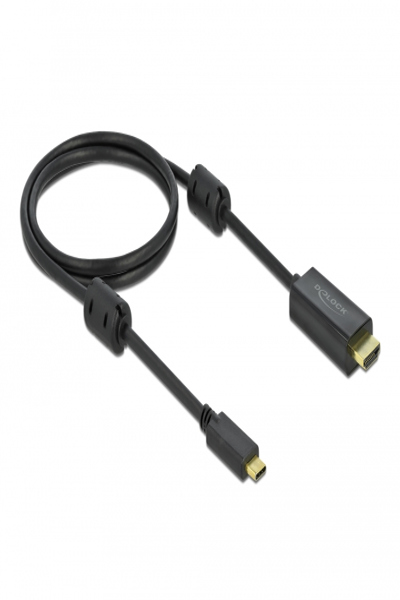 Delock Video-/ljudkabel - 24-stifts USB-C-hane till HDMI-hane - 85969