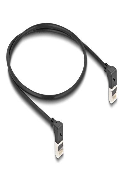 Câble réseau Delock - RJ-45 (M) coudé vers le haut vers RJ-45 (M) coudé vers le haut