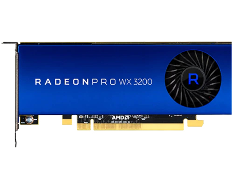 Graphic Card 4X60Y77923 AMD, 4 GB, Radeon Pro WX3200, GDDR5 - 4X60Y77923
