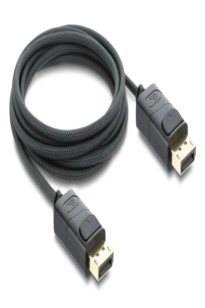 Delock Coaxial DisplayPort Cable 8K 60 Hz with Braided Sheath - Cable - Digital/Display/Video - 81674