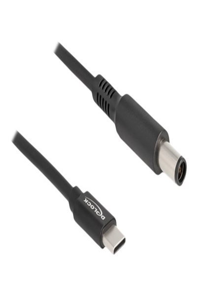 Delock Power cable - 24 pin USB-C (M) to DC jack 7.4 x 5 mm (M) - 87975