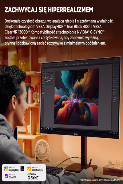HP OMEN Transcend 32 UHD OLED Gaming Monitor: 32-inch 4K OLED gaming monitor. - 9R181AA#ABB
