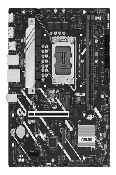ASUS PRIME H810M-A-CSM moderkort - 90MB1KK0-M0EAYC