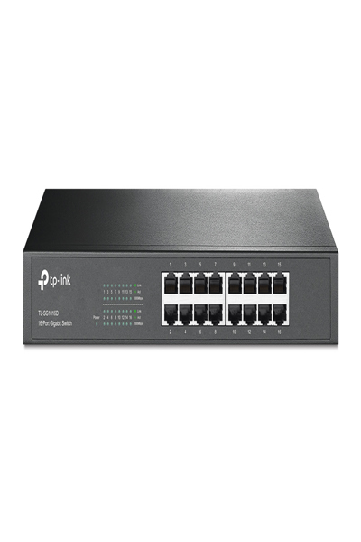 TP-LINK TL-SG1016D 16-portars Gigabit-switch - TL-SG1016D V7