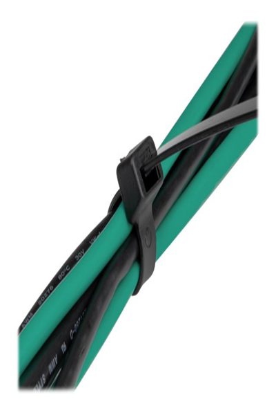 Serre-câbles Delock - 10 cm - noir (paquet de 100)