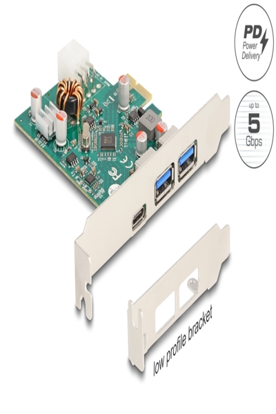 Delock USB-adapter - PCIe 2.0 - 90229