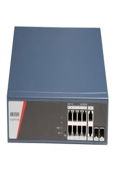 Hikvision DS-3E1512HP-SI-8P2T2F: Managed PoE Switch - DS-3E1512HP-SI-8P2T2F