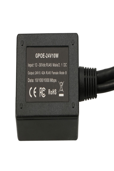 Onduleur PoE 24 V 1 port Extralink