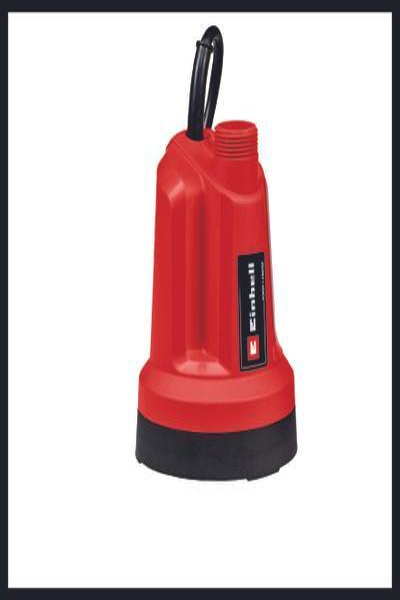 Einhell GE-SP 18 LL Li - Batterie - 0,8 bar - 4500 l/h - IPX8 - Noir - Rouge