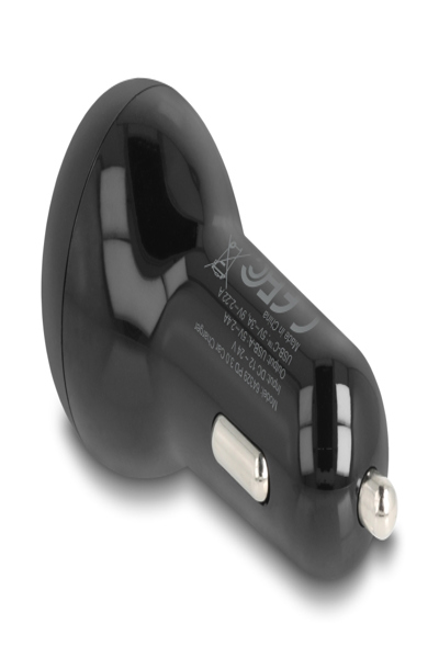 Delock Kfz Ladeadapter USB Type-C Typ-A mit 32W - 64329