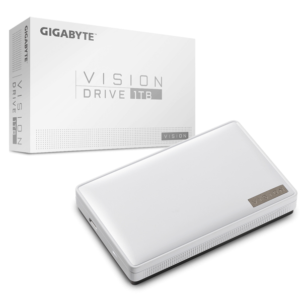 Gigabyte SSD Vision Drive - 1 TB External - SSD - GP-VSD1TB