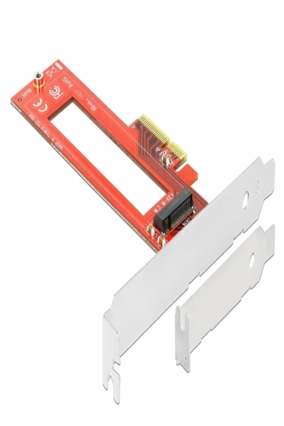 Delock Delock PCI Express x4-kort till 1 x M.3 / NF1-kortplats - 90401