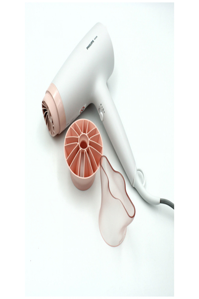 Philips 3000 series BHD300/10 Hair Dryer - DC - Pink - White - Hanging ring - 1.8 m - 1600 W - 220-240 V