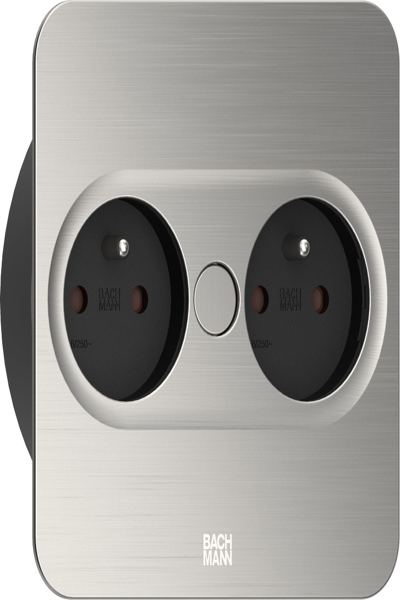 Bachmann 946.003 Desktop Embedded Type E Stainless Steel - 946003