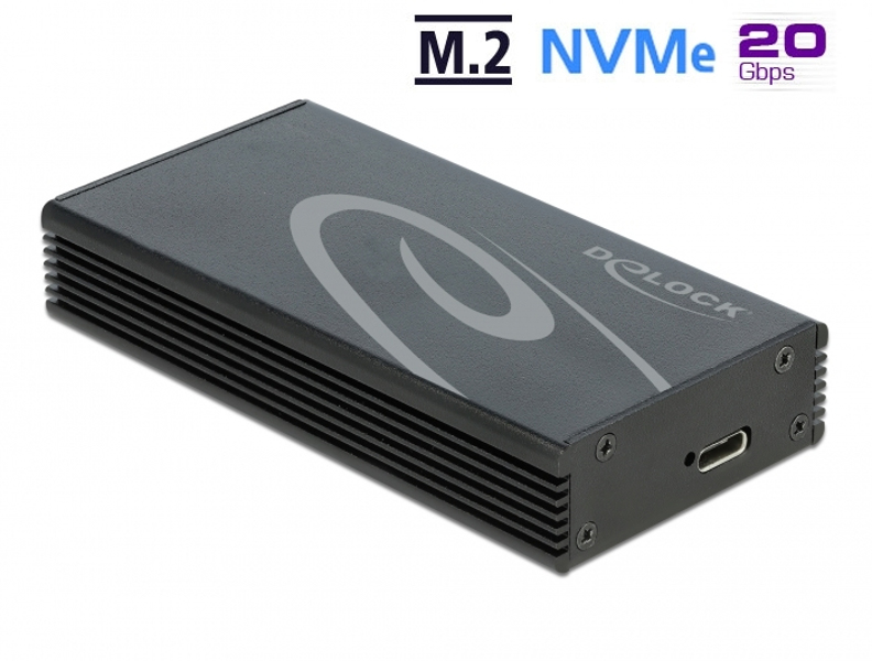 Delock External Enclosure for M.2 NVMe PCIe SSD - 42000