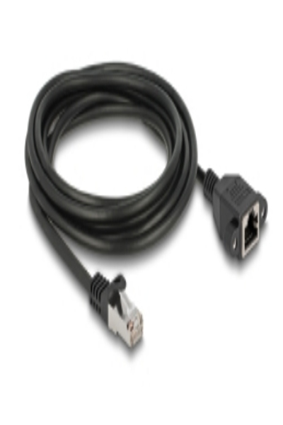 Delock Network Extension Cable S/FTP RJ45 Jack/Plug Cat.6a
