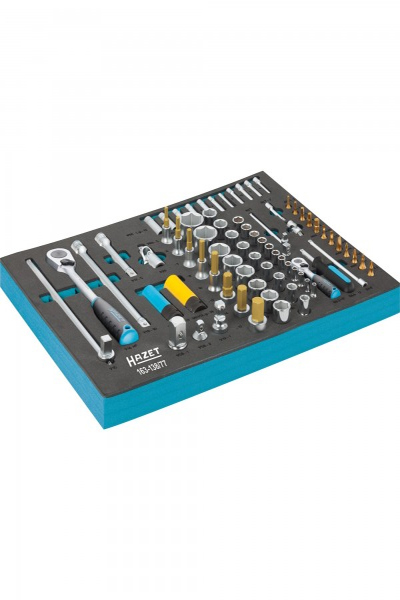 HAZET 163-138/77 1/2in Socket Set Metric/Imperial 77-Head
