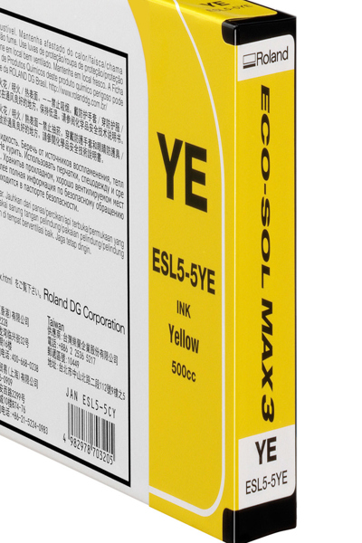 ROLAND ECO-SOL MAX3 INK CARTRIDGE 500 ML