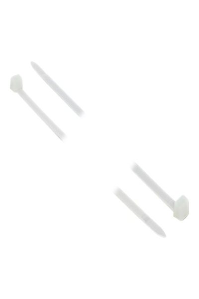 Serre-câbles Delock - 76 cm - blanc (lot de 10)