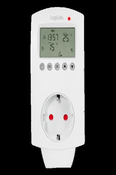 LogiLink Smart Home Wi-Fi Termostatuttag - SH0106