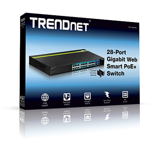 TRENDnet TPE-2840WS Web Smart Switch - TPE-2840WS
