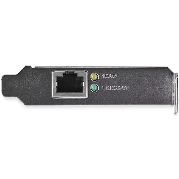 StarTech Gigabit Ethernet PCI Express Low Profile Network Card - PCIe Server NIC Network Adapter - Network Adapter - PCIe Low Profile - Gigabit Ethernet x 1 (ST1000SPEX2L) - ST1000SPEX2L