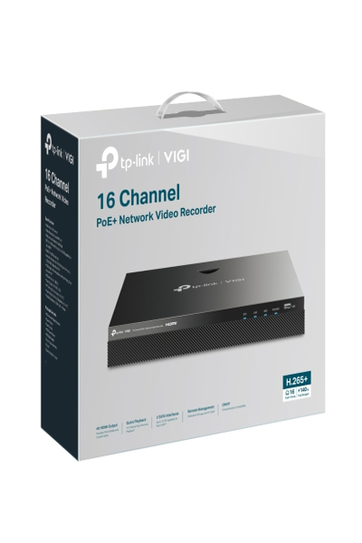 TP-LINK VIGI NVR2016H-16MP V1 - NVR2016H-16MP-4TB