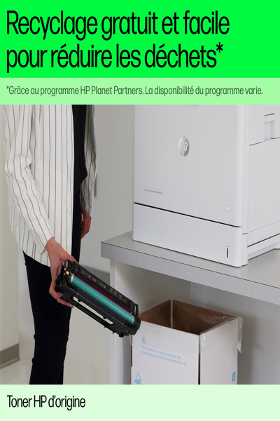 HP W9263MC Magenta Managed: Original LaserJet Toner Cartridge, 30,000 pages - W9263MC