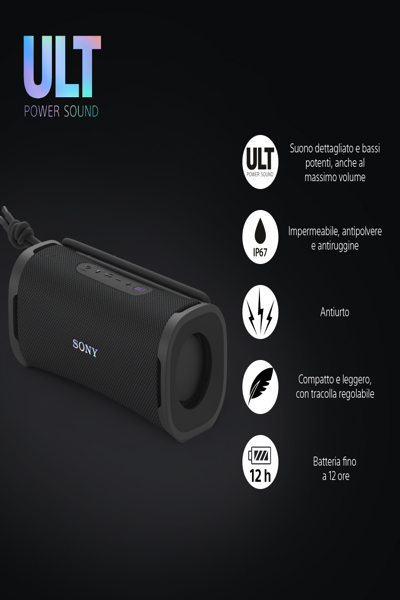 Sony ULT FIELD 1 - Ult Power Sound-serien - SRSULT10B.CE7