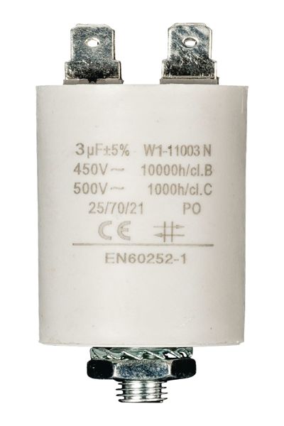Nedis Kondensator 3.0uf 450 v+ Aarde