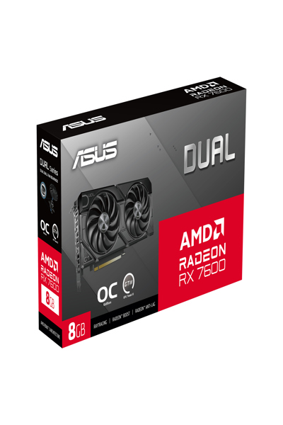 ASUS Dual Radeon RX 7600 EVO 8GB - 90YV0LD0-M0NA00