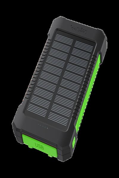 LogiLink Solar Power Bank 8000mAh 2xUSB-A ficklampa - PA0303