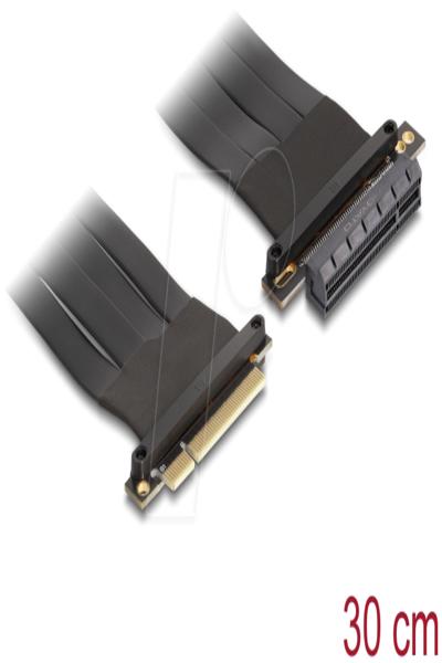 Delock Riser-kort PCI Express x8 till x8 med flexibel kabel - 88029