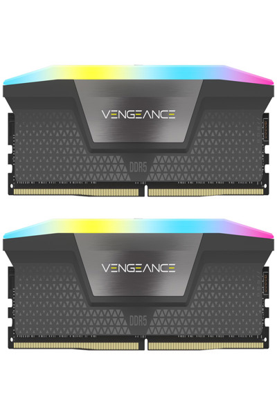 VENGEANCE RGB DDR5 6000MHz 32GB 2x16GB Grå AMD EXPO - CMH32GX5M2E6000Z36