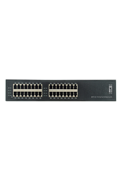 LevelOne POH-1620 16-Port High Power PoE Midspan Hub with 400W Output - POH-1620
