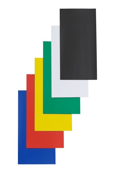 Kensington Magnetic Squares 150x150mm Assorted Colours (6) - 150 mm - 150 mm - 192 x 7 x 192 mm - 300 g - 6 pc(s) - 1901104